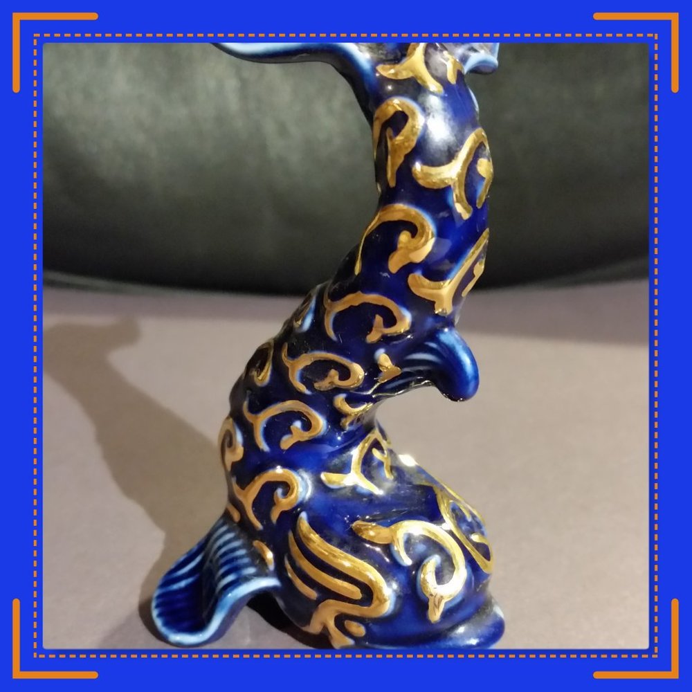 Lenox Dolphin Blue Figurine